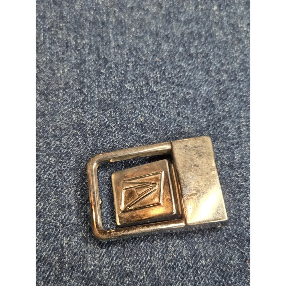 US Postal Service Official Silver Belt Buckle - Vintage USA